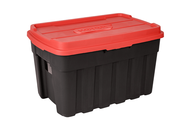 Tuff Box 140L Storage Boxes with Lid  Set of 3 - 