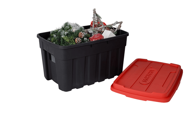 Tuff Box 140L Storage Boxes with Lid  Set of 3 - 