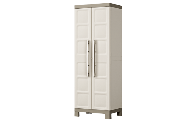 Armoire haute Excellence - 65x45xH182 cm - Beige