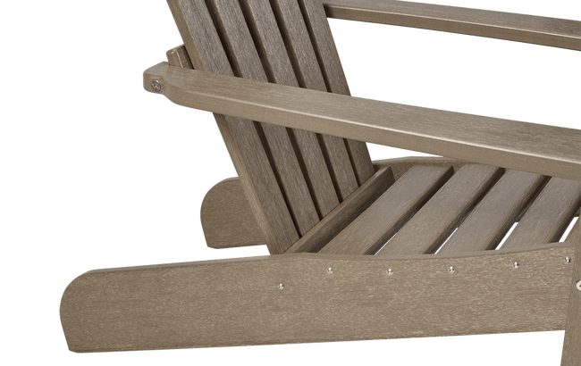 Premium Ozark Adirondack Tuinstoel - Bruin