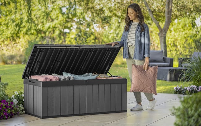 Darwin 380L Storage Box - Grey