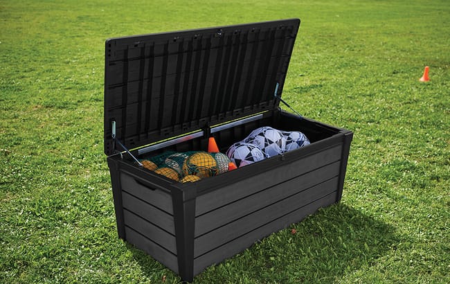 Buy Brushwood Deck Box 120 Gallon - Keter Canada