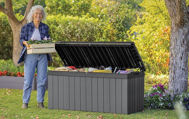 Darwin 454L Storage Box - Grey