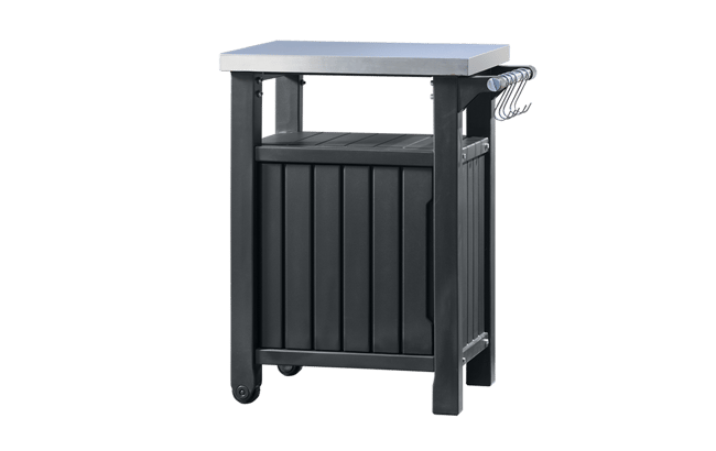 Unity Classic Barbecuetafel -76,5x52x90cm - Antraciet