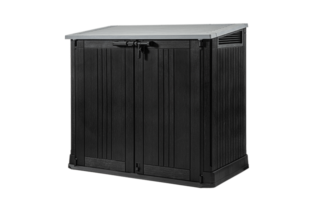 Store It Out Nova 880L Storage Box (with pistons) - Dark Grey