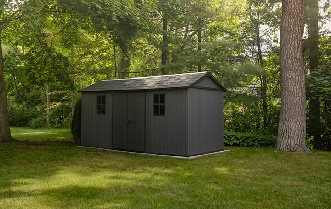 Large Sheds -  Newton Plus Shed 7.5 x 15ft - Keter US