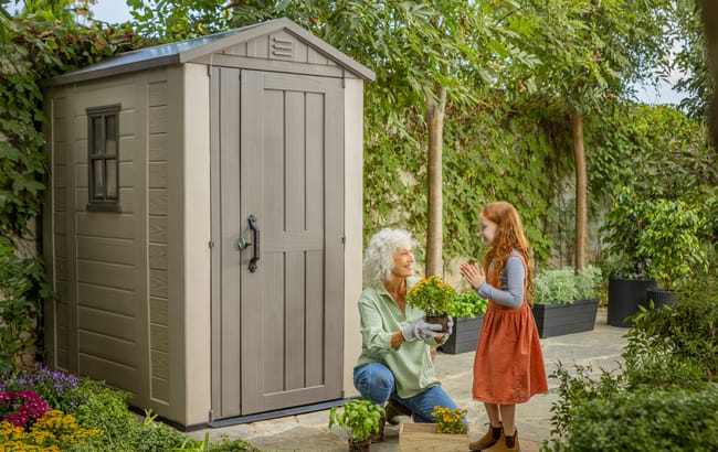 Factor Shed 6x4ft - Brown