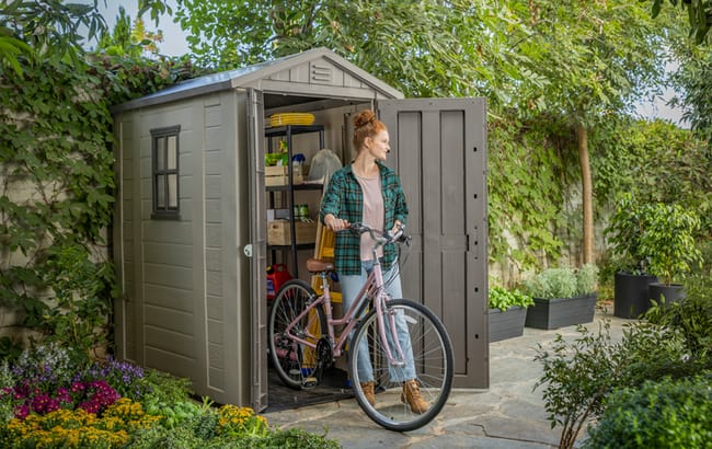 Factor Shed 6x4ft - Brown