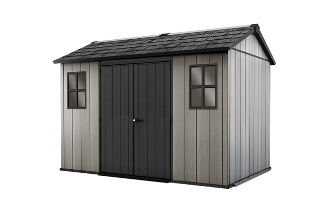 Oakland Shed 11x7.5ft - Grey