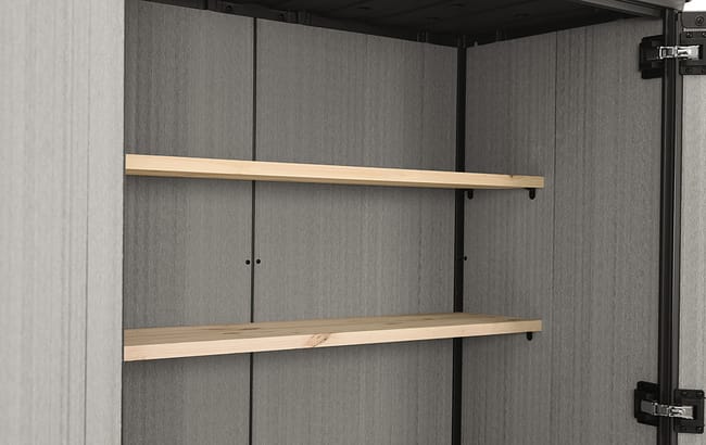 High Store Plus 1400L Geräteschrank - Graubraun