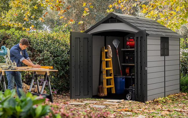 Premier Shed 7.5x9ft - Grey