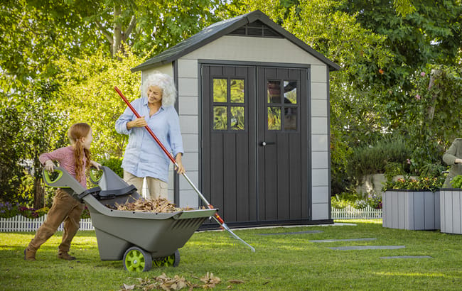 Oakland Shed 7.5x4ft - Grey