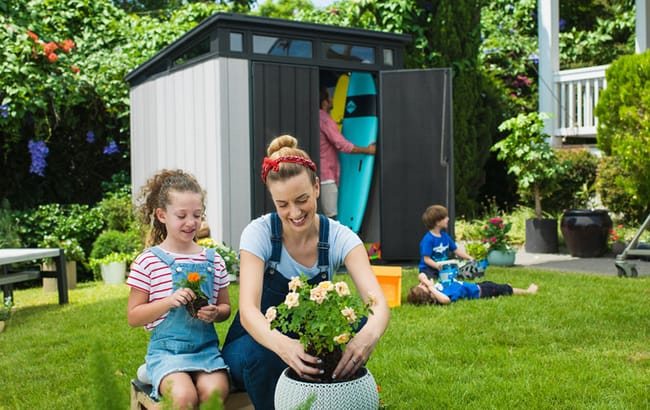 Artisan Pent Shed 7x7ft - Grey