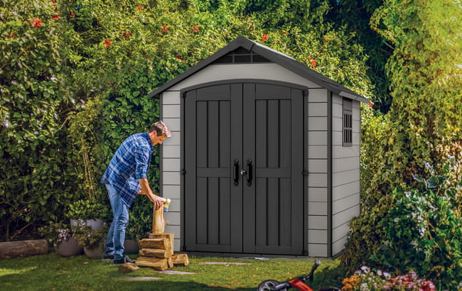 Premier Shed 7.5x7ft - Grey