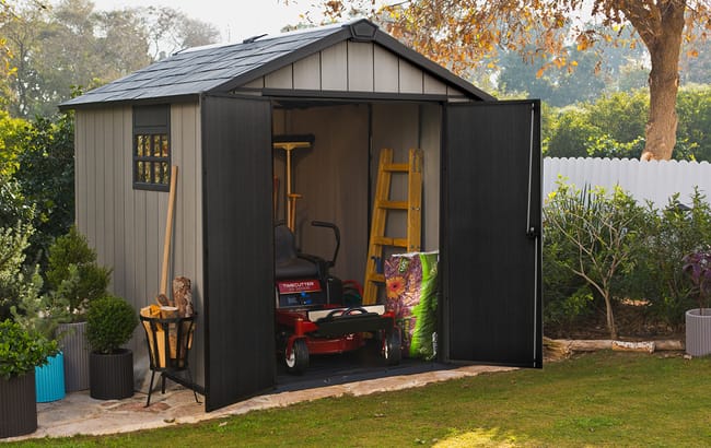 Buy Oakland Grey Large 7.5x9 Storage Shed - Keter Canada