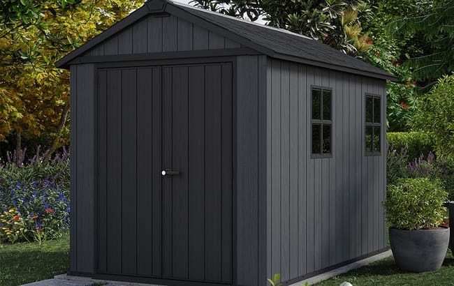 Newton Plus Shed 7.5x9ft - Grey