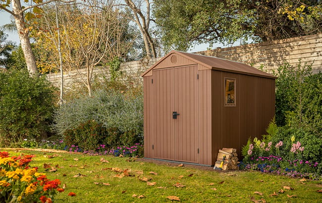 Darwin Shed 6x8ft - Brown