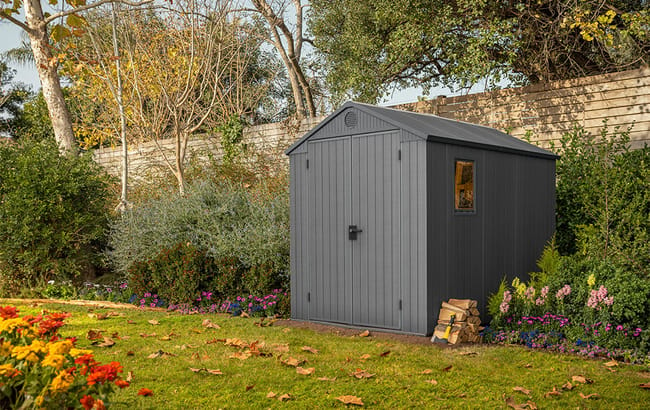 Darwin Shed 6x8ft - Grey