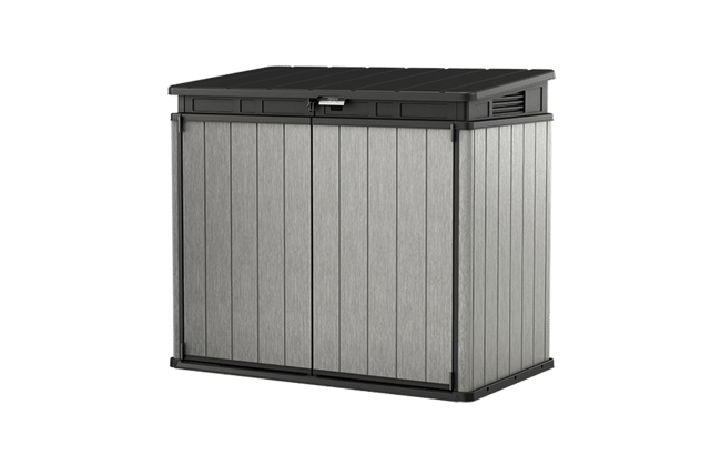 Elite Store Grey Small Storage Shed - 4.6x2.7 Shed - Keter US