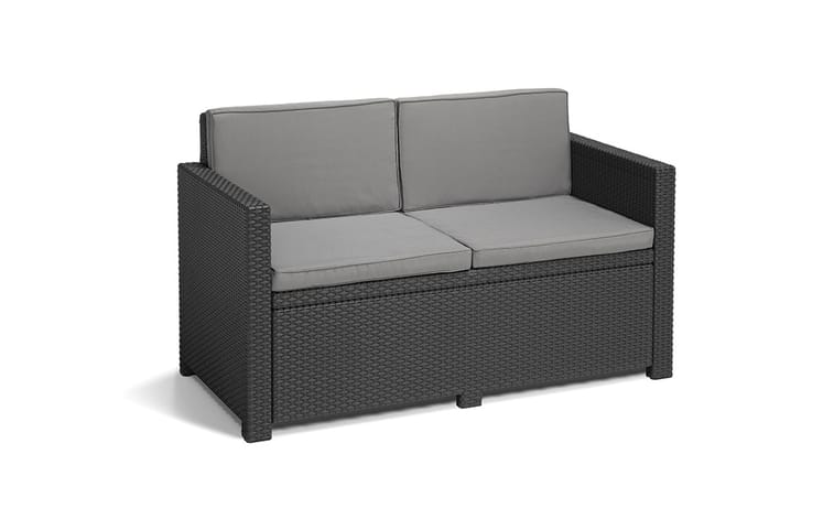 Monaco 4 Seater Lounge Set - Grey