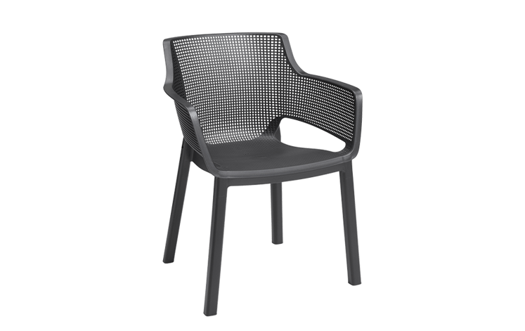 Elisa Dining Chair Set of 6 - Grey