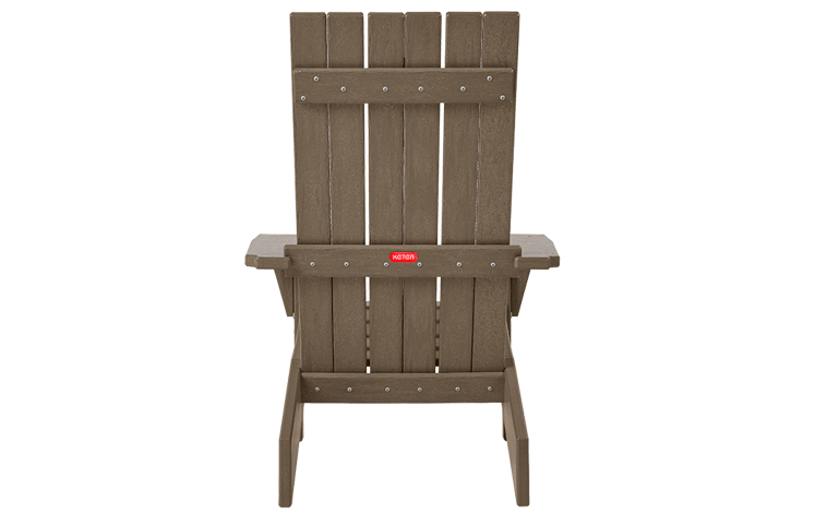 Premium Montauk Brown Outdoor Adirondack Chair - Keter