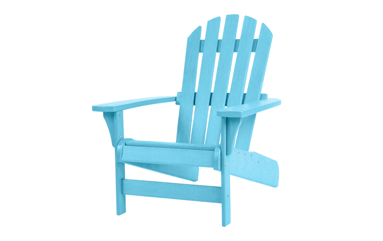 Premium Tahoe Teal Outdoor Adirondack Chair - Keter