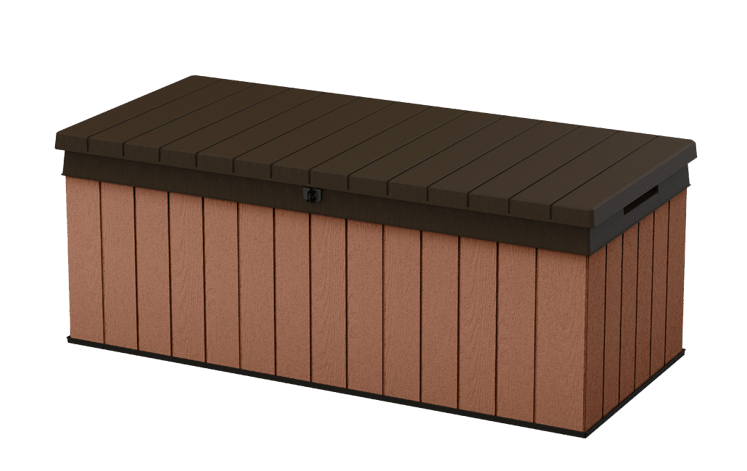 Darwin Brown 100 Gallon Storage Deck Box - Keter US