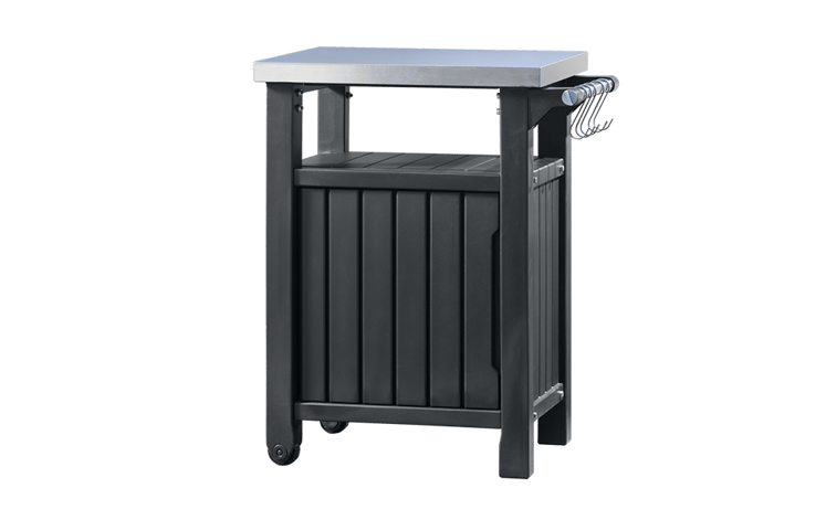 Unity Classic Barbecuetafel -76,5x52x90cm - Antraciet