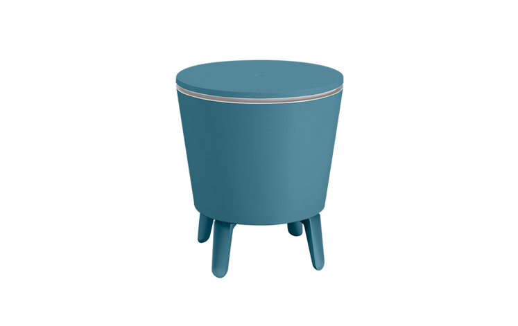 Classic Teal 7.5 Gallon Cooler Table - Keter