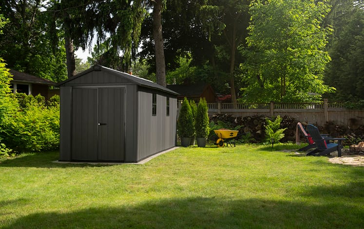 Large Sheds -  Newton Plus Shed 7.5 x 15ft - Keter US