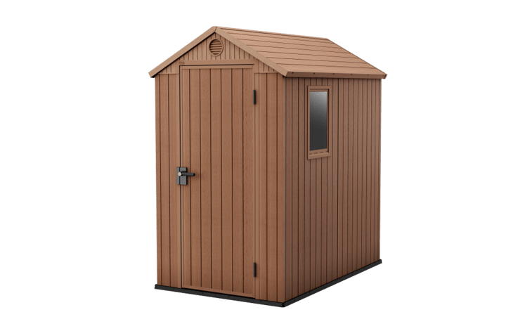 Darwin Shed 6x4ft - Brown