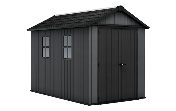 Outdoor Storage - Newton Plus Shed 7.5 x 11ft - Keter US