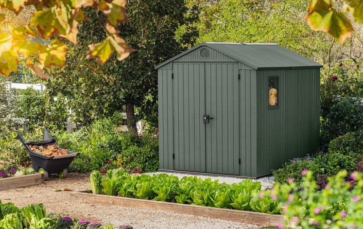 Darwin Shed 6x8ft - Green