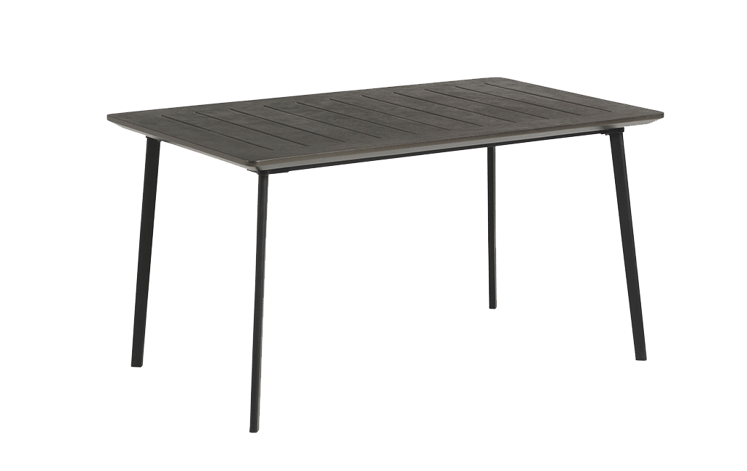 Metalea 6 Seater Dining Table - Bronze