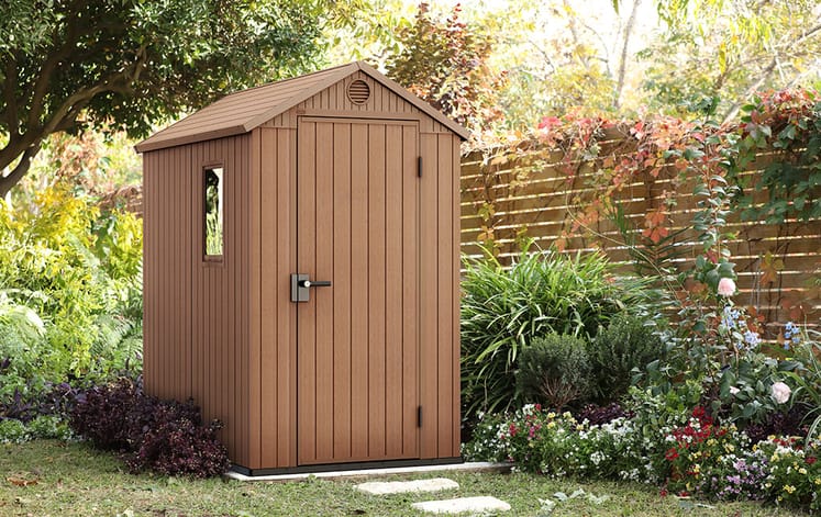 Darwin Shed 6x4ft - Brown