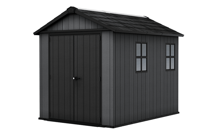 Caseta de exterior Newton Plus 759 - 230x287x246 cm y 5,7 m2 - Gris