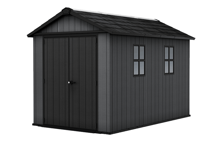 Newton Plus Shed 7.5x11ft - Grey