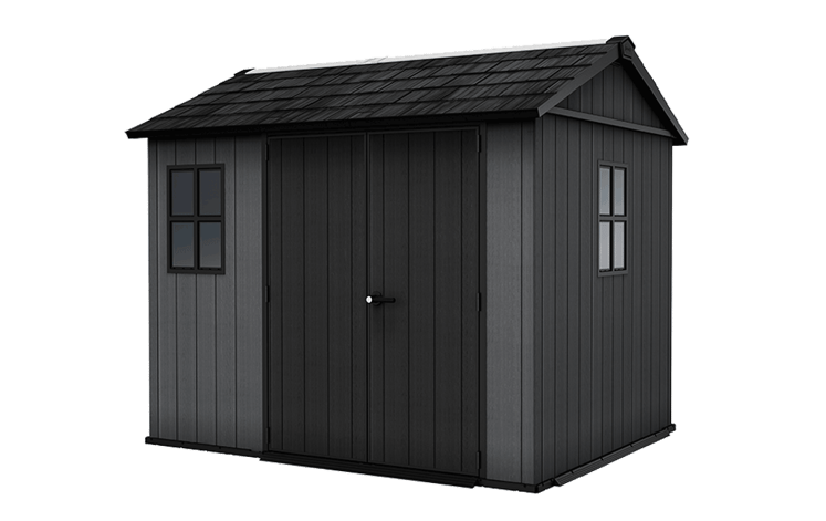 Caseta de exterior Newton Plus 975 - 230x287x246 cm y 5,7 m2 - Gris