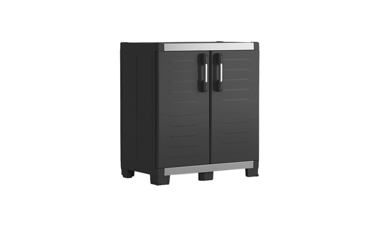 Armoire basse XL Garage - Noir