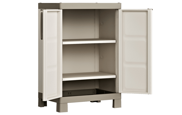 Armoire basse Excellence - 65x45xH97 cm - Beige