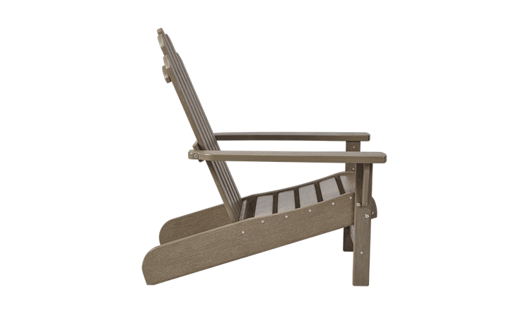 Premium Ozark Adirondack Tuinstoel - Bruin