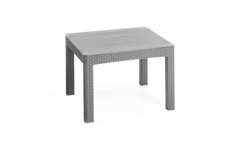 Conjunto de exterior de 4 plazas Sanremo - Gris brillante