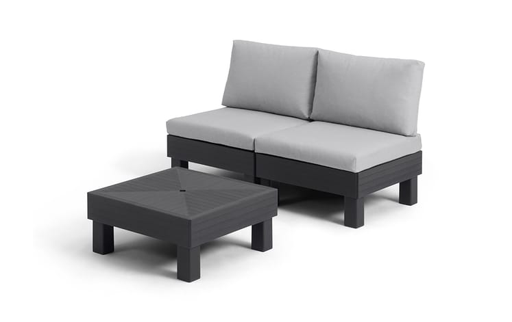 Elements Balcony Set - Graphite