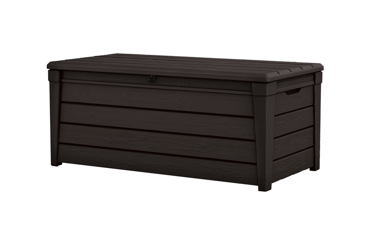 Coffre de Rangement Brightwood 454L - Marron