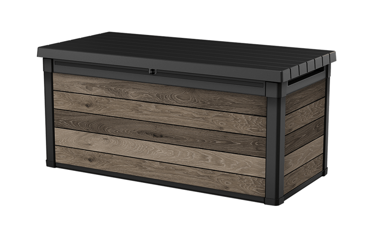 Buy Signature Walnut Brown Deck Box 150 Gallon- Keter Canada