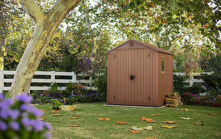 Darwin Shed 6x6ft - Brown