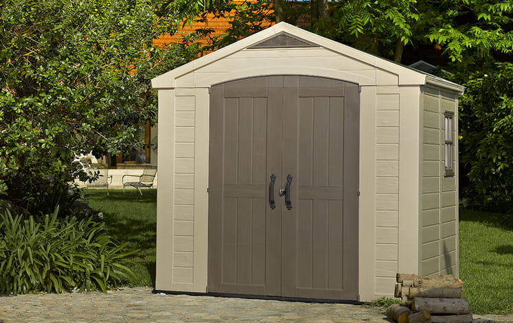 Factor Shed 8x6ft - Brown