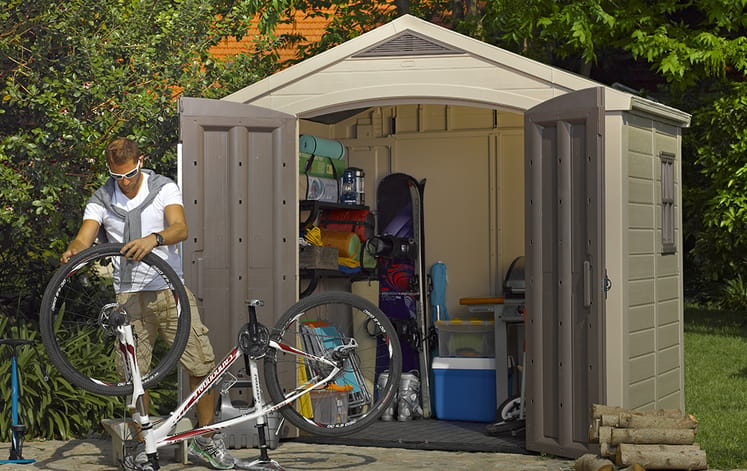 Factor Shed 8x6ft - Brown