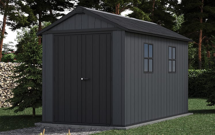 Outdoor Storage - Newton Plus Shed 7.5 x 11ft - Keter US